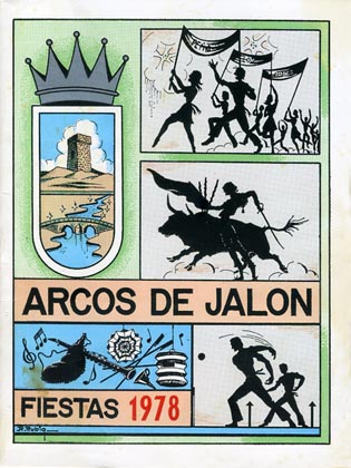Fiestas patronales en honor al Cristo de la Buena Muerte 1978 Arcos de Jalón